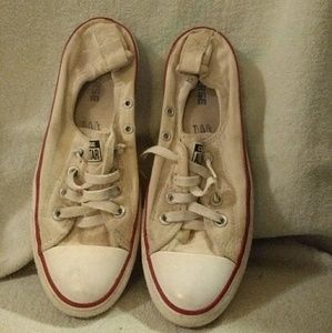 Converse All Star low tops with Elastic opening